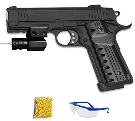 Golden Eagle GE3014.. Pistola Airsoft calibro 6 mm (arma ad aria compressa per pallini in plastica o PVC). Sistema: molla. (Potenza: 0,43 joule)