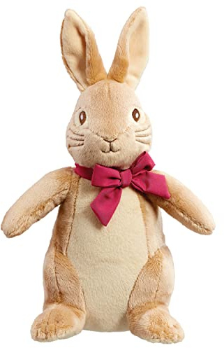 Rainbow Designs Official Peter Rabbit Large 24cm Flopsy Bunny - Newborn Baby Gifts - Big Plushies - Stuffed Animal - Beatrix Potter - Cuddly Soft Toy