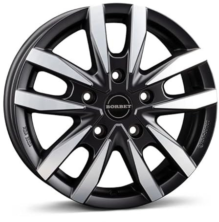 Borbet CW5 llanta 6x16 ET68 5x118 compatible con Citroën Jumper