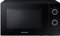 Samsung Solo-Mikrowelle, 700 W, Epoxy-Garraum mit 20 l Volumen, 5 Leistungsstufen, Defrost, Schwarz, MS20A3010AL/EG