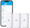 GoveeLife Lot de 3 thermomètres hygromètre d'intérieur - Mini thermomètre Bluetooth - Avec notification d'application et stockage de données - Convient pour serre, cave à vin