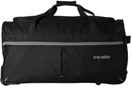 TRAVELITE BASICS FAST Trolley RT, Schwarz/Grau UNISEX ONE SIZE
