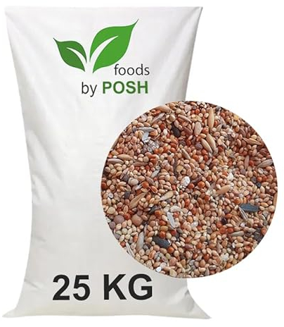 25 KG Vogelfutter SUPER Preis Streufutter Vogelfuttermischung 4 Jahreszeiten TOP (25 KG)