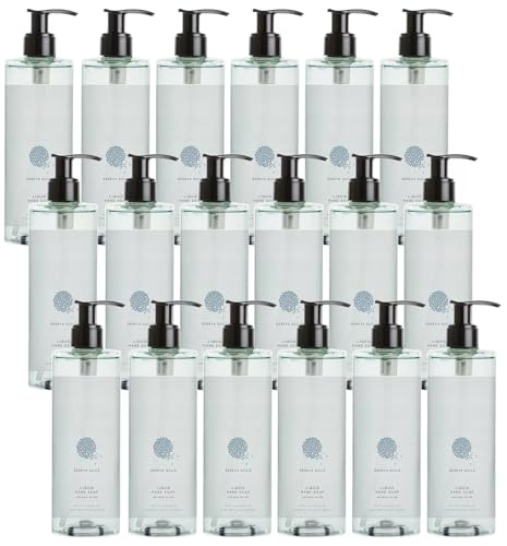 Geneva Guild Flüssigseife Liquid Hand Soap 380ml Aloe Vera Seife Hotel Spa Wellness (18x380ml)