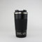 cribstar Personalised Engraved Insulated Travel Mug | Stainless Steel Tumbler | Double-Walled Tea/Coffee Cup | Leak-Proof & Reusable | Keeps Drinks Hot 12h / Cold 24h | Thermal Mug (Black, 510ml)