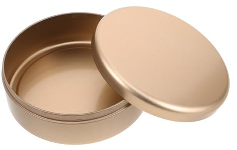Alipis Süßigkeitenbox Aus Weißblech Mit Deckel Tragbare Keksdose Für Cookies Pralinen Und Kleine Leckereien Metall-Aufbewahrungsbox Für Geburtstage Feiertage Und Party Mitgebsel 5.71X5.71X1.97in