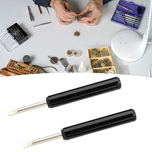 Leva Apri Casse Orologio Alluminio Acciaio, Strumento Sostituzione Batteria | Attrezzo Professionale Manico Lungo Antiscivolo, Kit Riparazione Meccanismi Orologi Fai Da Te