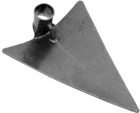Didiseaon Outil de Jardinage Binette Triangulaire Acier Inoxydable Résistant Rouille Houe Polyvalente pour Désherbage Creusement et Labourage du Sol Outil Manuel pour Potager et Jardin