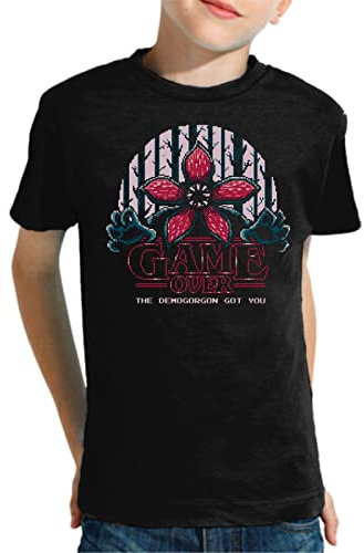 the Fan Tee Camiseta de NIÑOS NIÑAS Eleven D&D Friends Don´t Lie Letras 145 11-12 Años