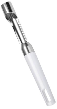 Healeved Vide-Fruits en Acier Inoxydable 304 Dénoyauteur Portable pour Pommes et Poires Outil Cuisine Pratique pour Retirer Noyaux Rapidement Usage Ménager et Couleur Couleur Aléatoire