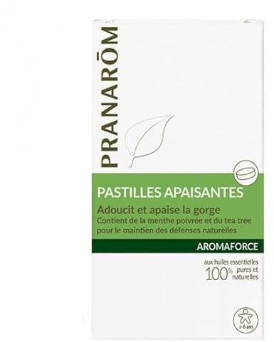 Pranarôm aromaforce pastilles pour la gorge x21