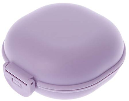 Yanhonin Boîtes à Savon de Voyage, Porte Savon, Portable Salle de Bain en Plastique Soap Box (Violet)