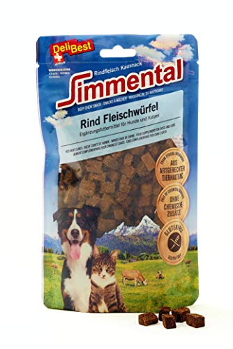 DeliBest Simmental Rindfleisch Würfel ca. 1cm, 180 g