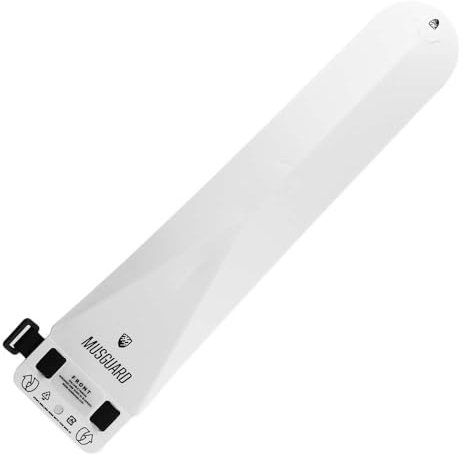 Musguard Schutzblech Front, 9 cm, 29 cm, Weiß, 452361-Front
