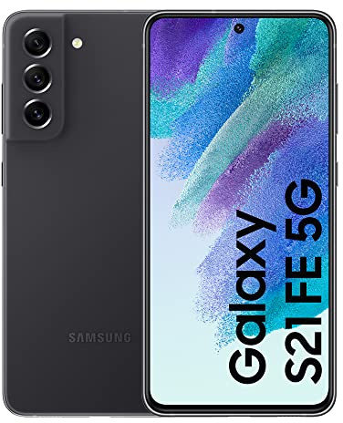 Samsung Galaxy S21 FE Mobiltelefon, 256 GB, Graphit, Android-Smartphone ohne SIM-Karte, FR-Version