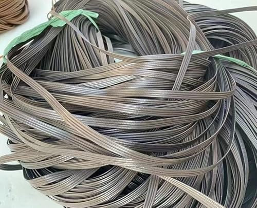 OUdini Kunststoff-Rattan-Korb, Kunststoff-Rattan-Reparaturmaterial Für Garten- Und Terrassenmöbel Im Freien, Langlebige Reparatursätze Für Korbbänke, Stühle, Tische/E
