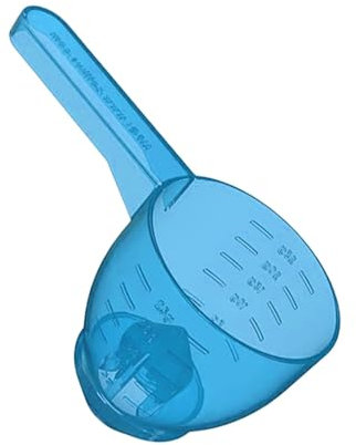 Paletta a imbuto, misurino per polvere, comodo misurino, strumento da cucina multifunzionale, paletta riutilizzabile in plastica per detersivi in polvere, prodotti secchi, caffè, spezie, cibo per