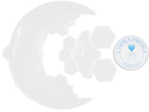 Tofficu Silikonformen Für Harz Epoxy Mit Mond Bee Anhänger Form Flexibel Und Einfach Zu Verwenden Für Diy Dekorationen Und Bastelarbeiten