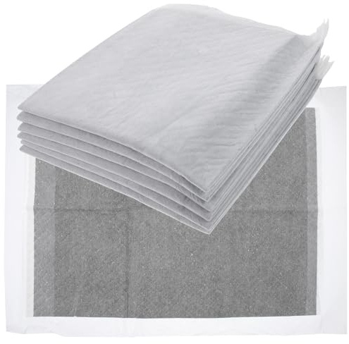 DIKACA 100pcs Pet Pee Pads Bamboo Hamster Cage Pad Comfortable for Puppy Toilet Training and Rabbit Bedding for Hutches