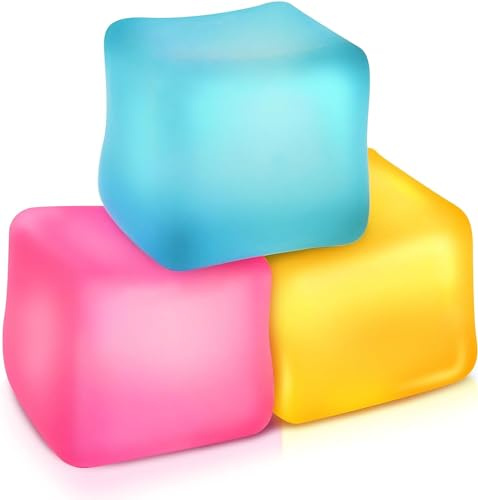 LESONG 3pcs Sensory Stressball Anti Stress Spielzeug für Kinder Erwachsene | Anti Stress bälle Squishy Balls Stressabbau für ADHD Autismus Geburtstag Klassenzimmer Geschenke