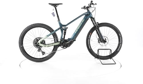 HAIBIKE E Bike AllTrail 9 E-Bike Fully Damen Herren 27,5 Zoll Elektrofahrrad, Yamaha 85 Nm 720 Wh, 12 Gänge, Federgabel Hydraulische Scheibenbremse 170-177 cm blau (Generalüberholt)