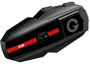 NYTALK X2 Intercom Moto pour Casque, Double Bluetooth 5.4, Multitâche Audio | 1000m Système de Communication, Universel, Partage Musique, Réduction de Bruit DSP/CVC, Autonomie 25h, Étanche IP67
