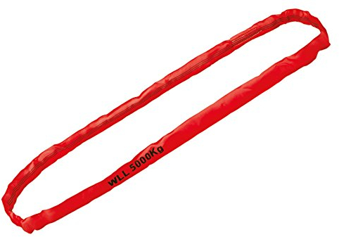 Rundschlinge, WLL 5000 kg, rot, Länge 3 m, Umfang 6 m