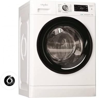 Whirlpool Lave linge Frontal FFB8458BVFR Blanc