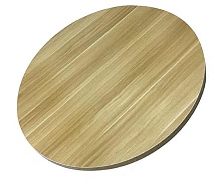 Plateau Tournant Rond Plateau Tournant En Bois, Bois Dense, Plateau Fromage, 360° Plateau De Service Tournant, Plaque Tournante De Cuisine, Bord Lisse, Muet, Stabiliser ( Color : B , Size : 70CM )