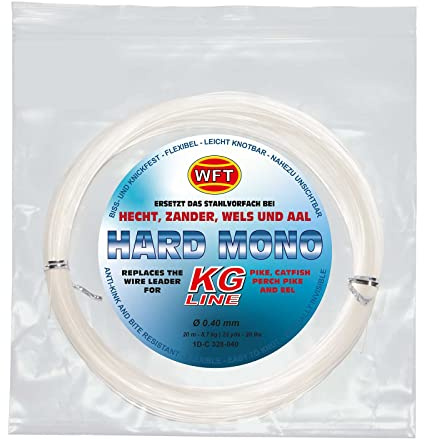 WFT Hard Mono KG 20m 0,80mm Clear