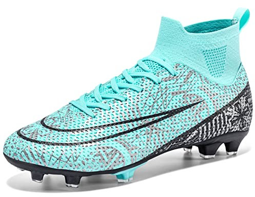 sudorun Fußballschuhe Herren Kunstrasen Fussballschuhe Für Jungen Mädchen Damen FG Trainingsschuhe Outdoor (Dw,1101 FG Yue_45)