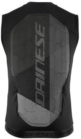 Dainese - Flexagon Waistcoat 2 Man, Ski Protective Vest, Ski Back Protector, Man, Stretch Limo/Castle Rock, S