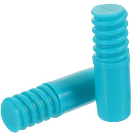 Cabilock Gewindespitzen Adapter 19mm Metallstange mit Gewindeende Ersatz für Verlängerungsstange 2 Stück Passend für Besenstiel und Teleskopstange Robust Leicht für Haushaltsreinigungswerkzeuge