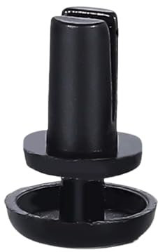 Kunststoffnieten, Nylon-Pressnietmutter, Clip-Niete, Kunststoff, R-Typ, Spreizniet, Klemmschraube, PC-Platinen-Befestigungsschnalle (Farbe: Schwarz, Größe: R4070 (100 Stück)) ( Color : Noir , Size : R