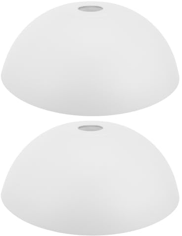 2pcs Plastic Lamp Shade Ceiling Light Cover Simple Eye Protection Versatile Use for Home Decoration Easy Installation Modern Style for Ceiling and Wall Lamps