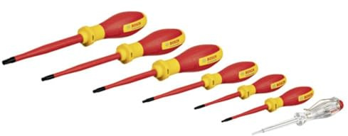 Bosch Professional VDE-skruvmejselsats TX (med enpolig fasprovare – 7 delar)