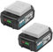 Aaiwtd 2 x 5000 mAh GBA Li-Ion Replacement Battery for Bosch Professional 18 V Battery BAT609 BAT610G BAT618G BAT619 BAT621 BAT620 Cordless Power Tool (Pack of 2)