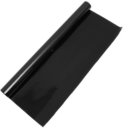 POPETPOP Film de Auto Éblouissement et UV Film Teinté Noir pour Fenêtre de Voiture Protection Thermique et Sécurité