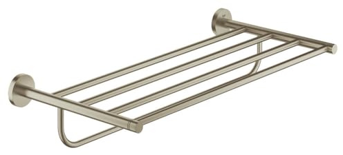 GROHE Essentials – Étagère Multi Serviettes Brushed Nickel