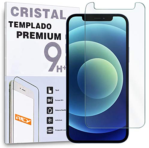 REY Protector de Pantalla para IPHONE XR - IPHONE 11, Cristal Vidrio Templado Premium