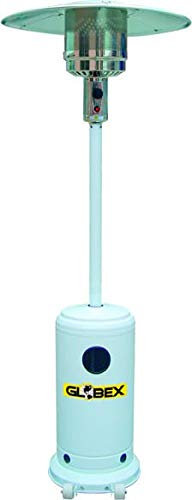 Globex Stufa a Fungo a Gas H 222 cm 13 kW colore Bianco HSS-A-(PC)-W