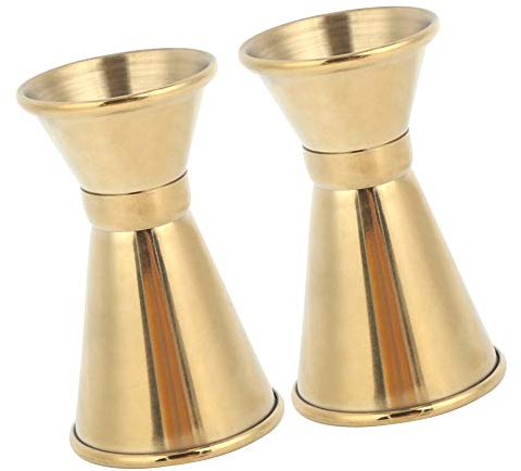 Barra Taza De Medir Acero Inoxidable Versátil Taza De Medir Copa De Vino Taza De Onza Cóctel Jigger Bebida Herramientas De Medición De Líquidos Oro(S)