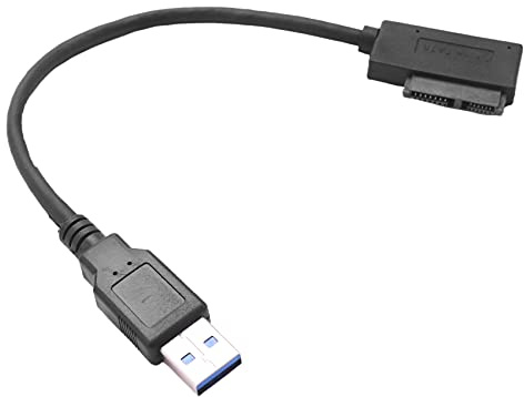 KVSERT USB 3.0 7 + 6 13 Pin Slimline SATA Laptop CD/DVD ROM Optisches Laufwerk Adapter Kabel