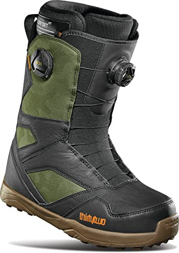Thirtytwo STW Double BOA Bottes de snowboard pour homme - 2023/2024 - Noir/camouflage | Taille 47