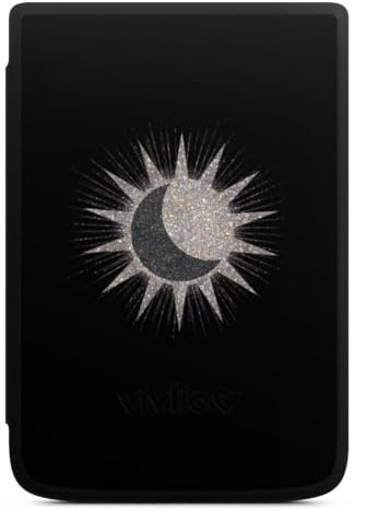 DeinDesign Coque pour liseuse Compatible avec Vivlio Touch HD Plus Etui pour liseuse Protection pour liseuse Lune Soleil Astrologie