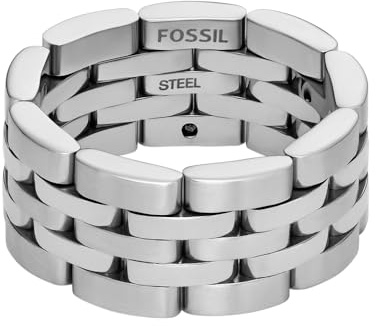 Fossil Herrenring Arden Watch Links Edelstahl, JF048260408