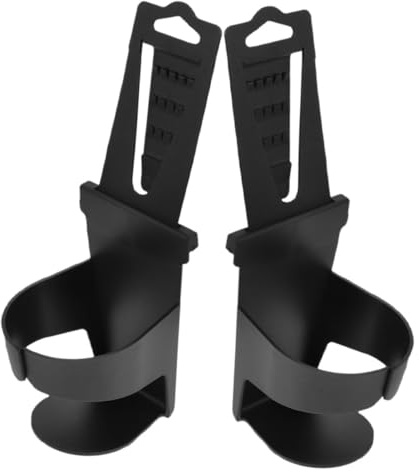 LOORGVEL 2 Piezas Portavasos para Coche Soporte Bebidas Colgante Multifuncional para Puertas y Respaldo Organizador Interior Vehículo Compatible