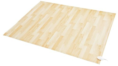 Tappetino riscaldante per pavimento, riscaldatore per pavimento per piedi, scaldapiedi elettrico sotto la scrivania, tappeto riscaldato elettrico per interni(100x200cm)