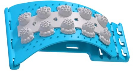 Back Stretcher - Spine Stretcher Cracker Board, Massager With Noder | 4-nivås Justerbara Ryggbårar För Spinal Stenos, Ortopedisk Korrigering För Hemmagym, Vävnads- Och Nervavslappning