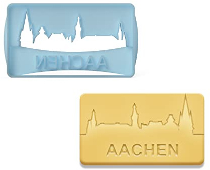 3DreamsDesign Formine per Biscotti Aachen Skyline